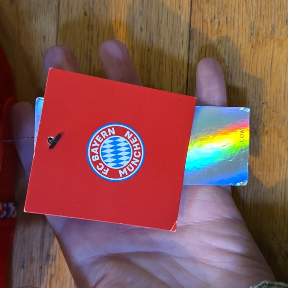 FC Bayern Munchen Men's Cap Snapback Hat Red Adult Embroidered Logo w/Tag - Picture 11 of 11